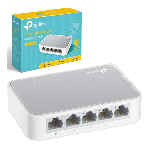 SWITCH TP LINK 5 PUERTOS 10/100 TL-SF1005D