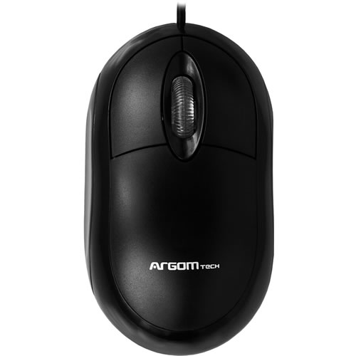 MOUSE ARGOM USB ARG-MS-0002 NEGRO
