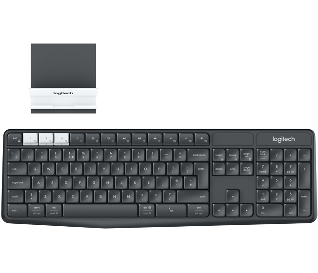 TECLADO Y SOPORTE LOGITECH SPANISH K375S 920-008166