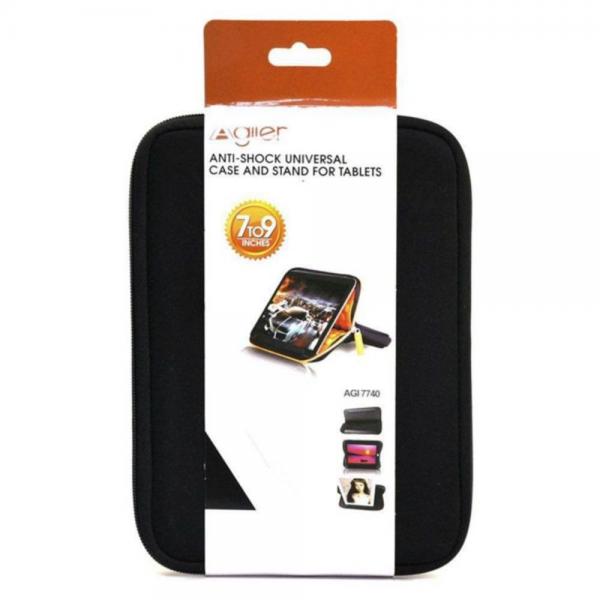 FUNDA PARA TABLET 7-9 AGILER AGI-7740 NEGRA