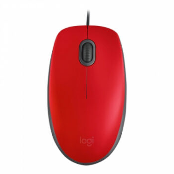 MOUSE LOGITECH M110 ROJO 910-005492
