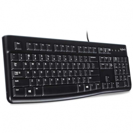 TECLADO LOGITECH K120 USB BLACK 920-002478 ENGLISH