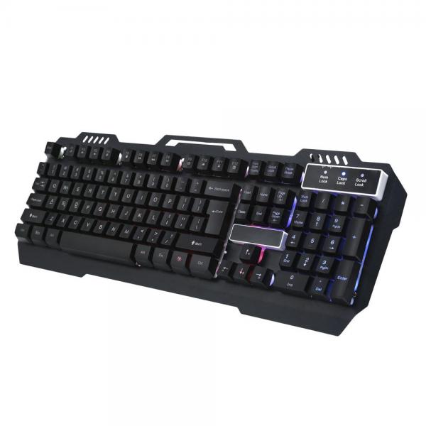 TECLADO ARGOM GAMER USB BLACK ARG-KB-2056BK