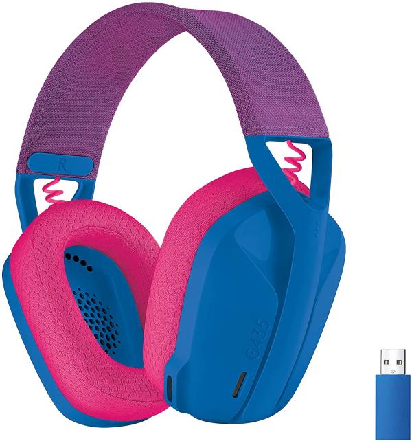 HEADSET LOGITECH GAMER G435 LIGHTSPEED BLUE 981-001061