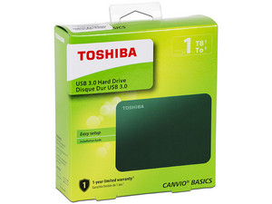 HD EXTERNO 1TB 2.5 TOSHIBA CANVIO HDTB410XK3AAU
