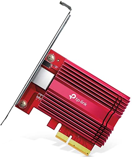 ADAPTADOR TP LINK DE RED 10 GIGABIT PCIE TX401