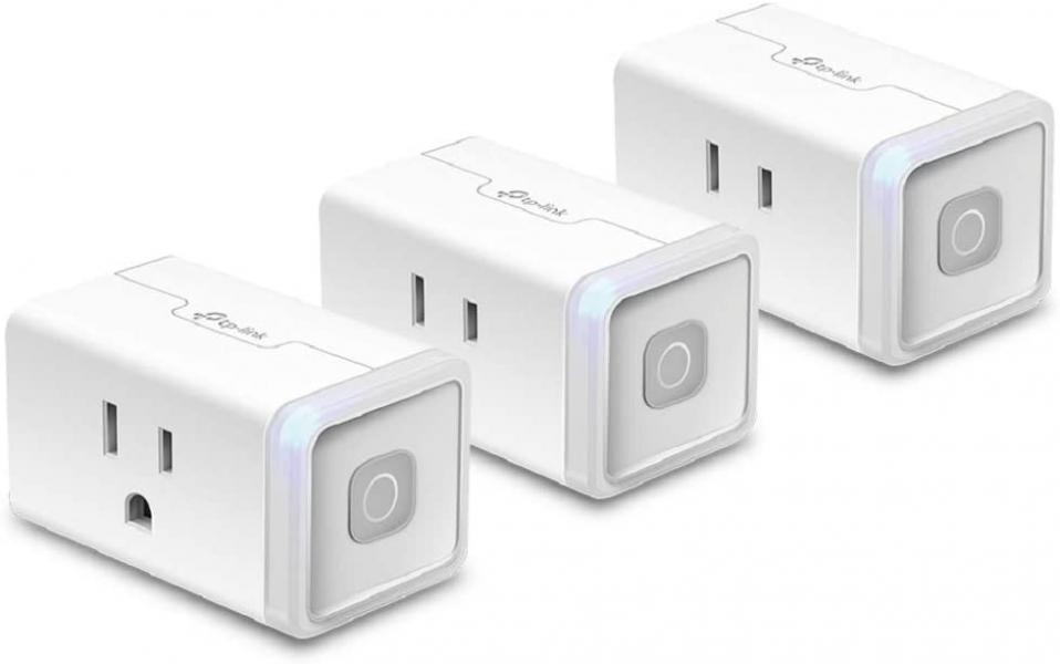 KIT ADAPTADORES TP LINK SMART WIFI PLUG MINI HS103P3 (3 PACK)