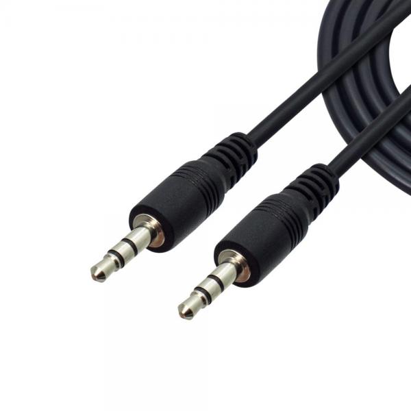 CABLE UNNO TEKNO 3.5MM STEREO AUDIO 1.5M/5FT CB4052BK