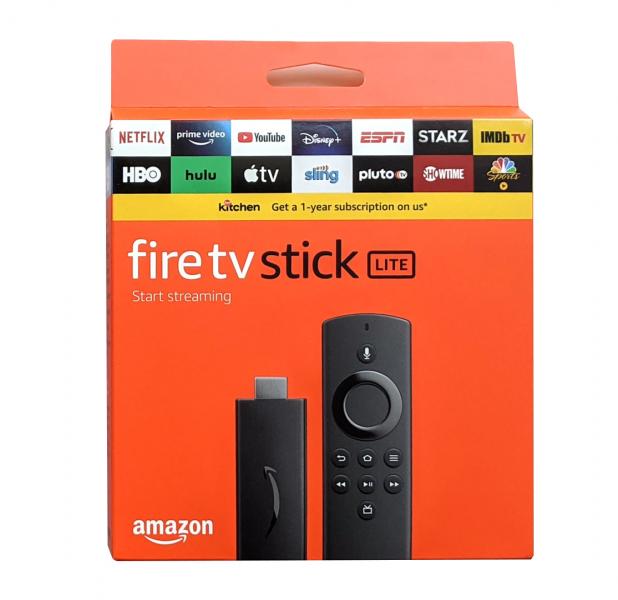 FIRE TV STICK LITE AMAZON STREAMING MEDIA + ALEXA VOICE CONTROL (840080566627)