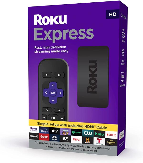 ROKU EXPRESS STREAMING MEDIA PLAYER BLACK ROK-3930R