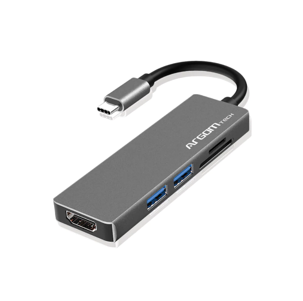 HUB ARGOM 5 IN 1 TYPE C ONE AXESS SD/MICRO SD/HDMI ARG-UB-0183