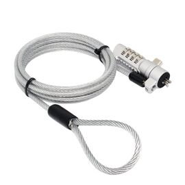 CANDADO UNNO TEKNO PARA PORTATIL COMBINACION NANO-SLOT KL6015SV