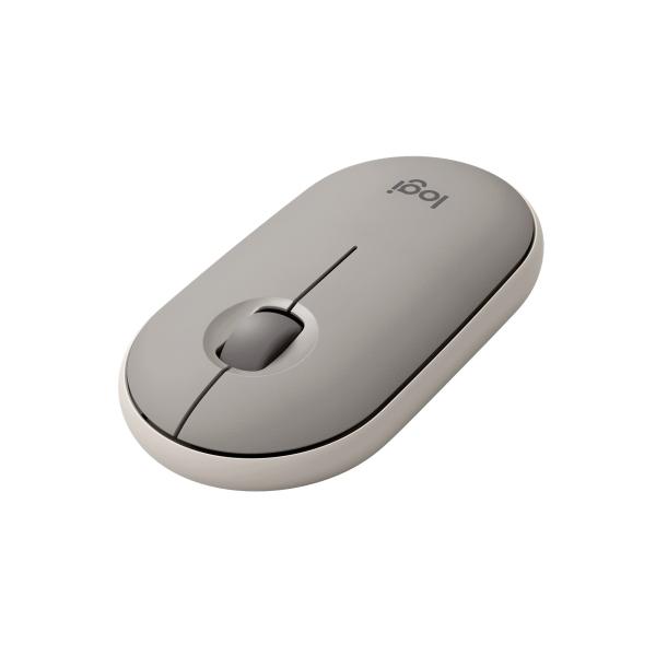 MOUSE LOGITECH INALAMBRICO BLUETOOTH SAND 2.4GHZ M350 PEBBLE 910-006658