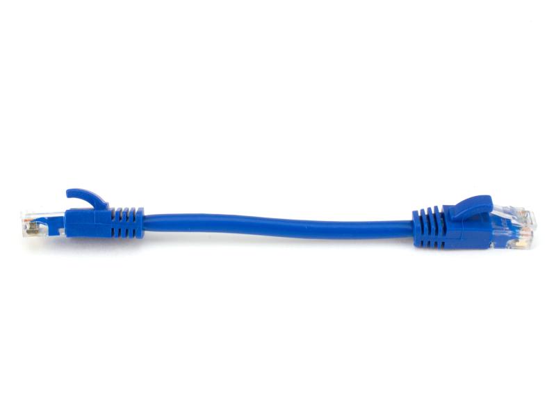 CABLE LANTEK CAT6 PATCH CORD 0,5FT LTKC61-BL