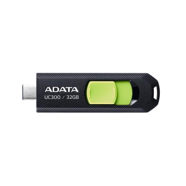 MEMORIA USB 32GB 3.2 ADATA UC300 TYPE-C ACHO-UC300-32G-RBK/GN