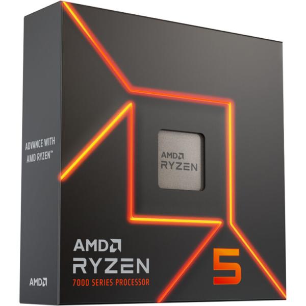 PROCESADOR AMD RYZEN 5 7600X 7TH 4.7 GHZ 6N AM5 100-100000593WOF