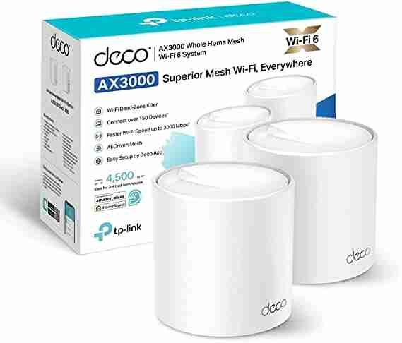 SISTEMA WIFI TP LINK AX3000 WIFI WHOLE MESH DECO X50 (2-PACK)