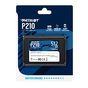 HD INTERNO 512GB SSD 2.5 SOLIDO PATRIOT P220S512G25