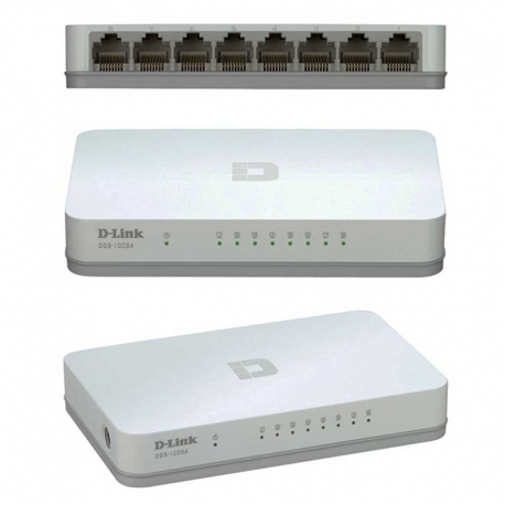 SWITCH DLINK DGS-1008A/L 8 PORT10/100/1000