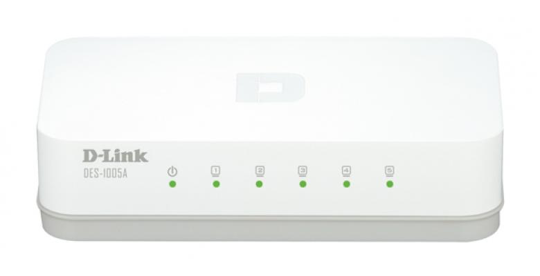 SWITCH DLINK 5-PUERTO 10/100Mbps DES-1005A