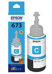 BOTELLA DE TINTA EPSON CYAN T673220AL
