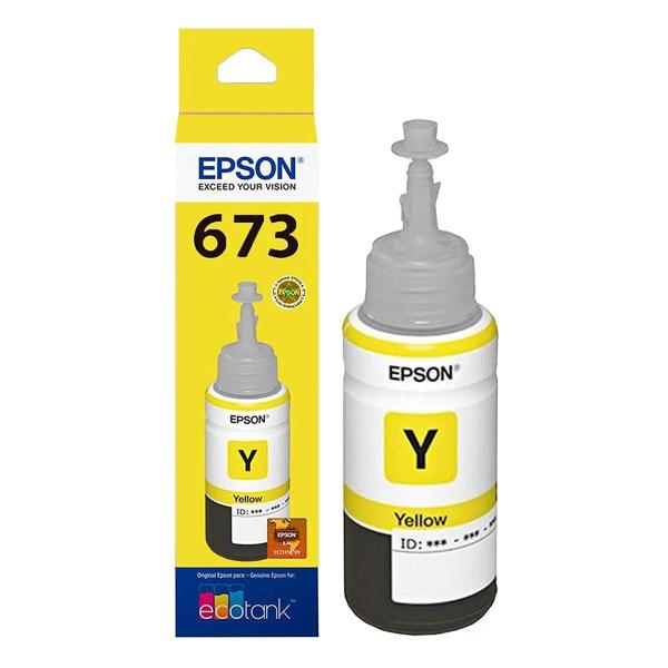 BOTELLA DE TINTA EPSON AMARILLO T673420AL