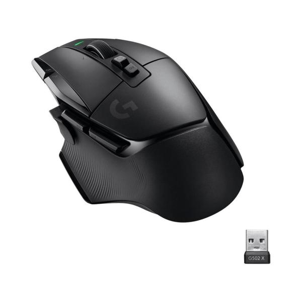 MOUSE LOGITECH INALAMBRICO G502 X GAMING BLACK 910-006178