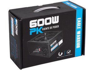 FUENTE DE PODER EAGLE WARRIOR WHITE 600W PK600RSF001X