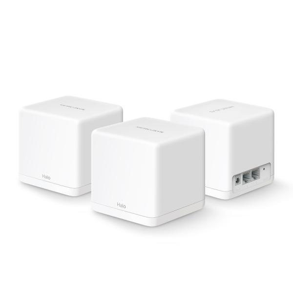 SISTEMA WIFI MERCUSYS AC1200WHOLE MESH HALO H30(3-PACK)EU