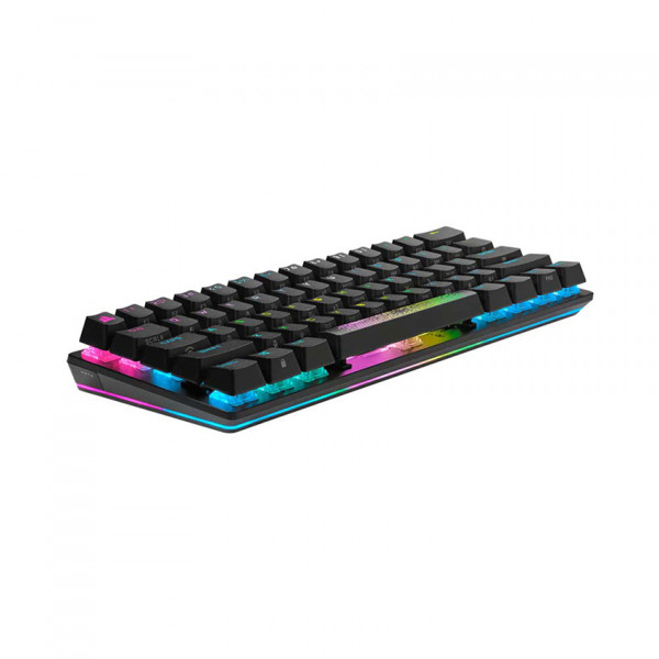 TECLADO GAMING CORSAIR K70 MECANICO CHERRY MX SPEED SWITCH INALAMBRICO INGLES BLACK CH-9189014-NA