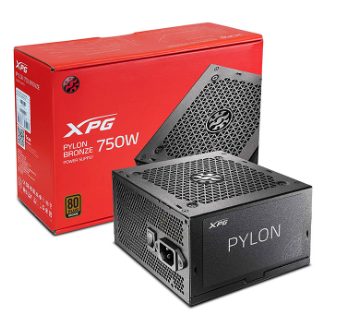 FUENTE DE PODER ADATA 750W BRONZE G/XPG PYLON750B BK PYLON750B-BKCUS