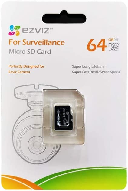 MEMORIA MICRO SD 64GB SMART SD EZVIZ CS-CMT-CARDT64G-D