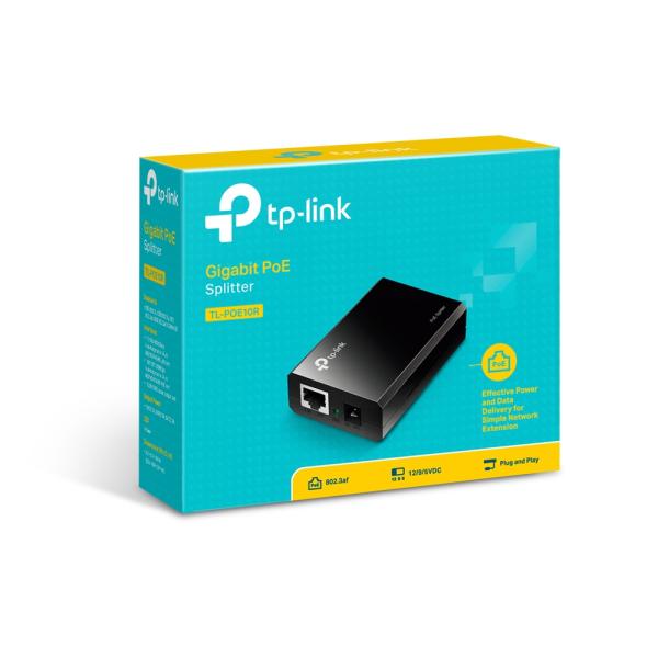 ADAPTADOR TP LINK SPLITTER POE TL-POE10R(UN)