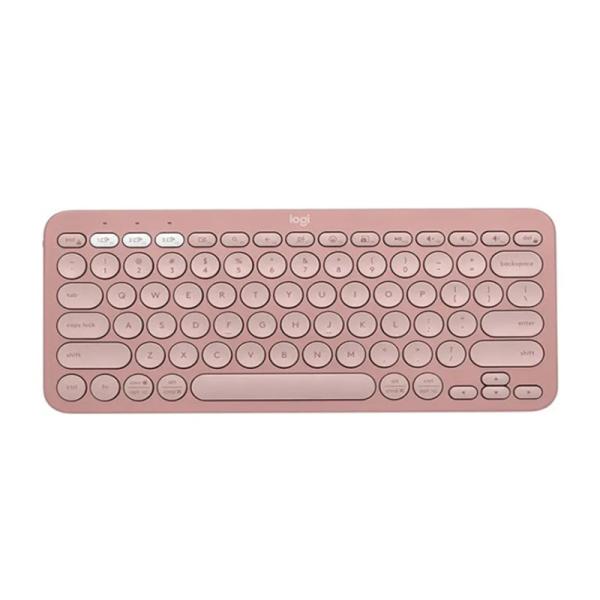 TECLADO LOGITECH PEBBLE 2 K380S-TONAL ROSE ESPA&Ntilde;OL 920-011785