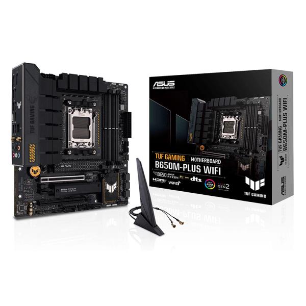 TARJETA MADRE ASUS TUF GAMING B650M-PLUS WIFI AM5 AMD