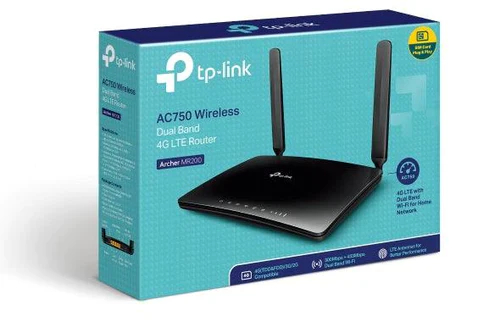 ROUTER TP LINK DUAL BAND 4G LTE AC750 ARCHER MR200(EU)
