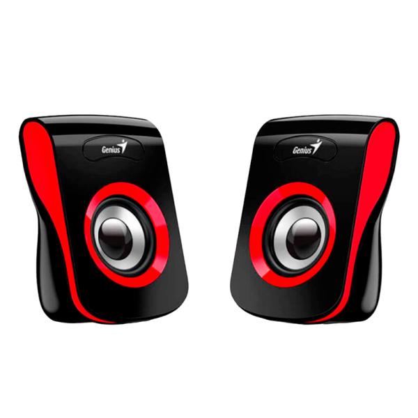 PARLANTES GENIUS RS2 SPQ180  31730026401 ROJO