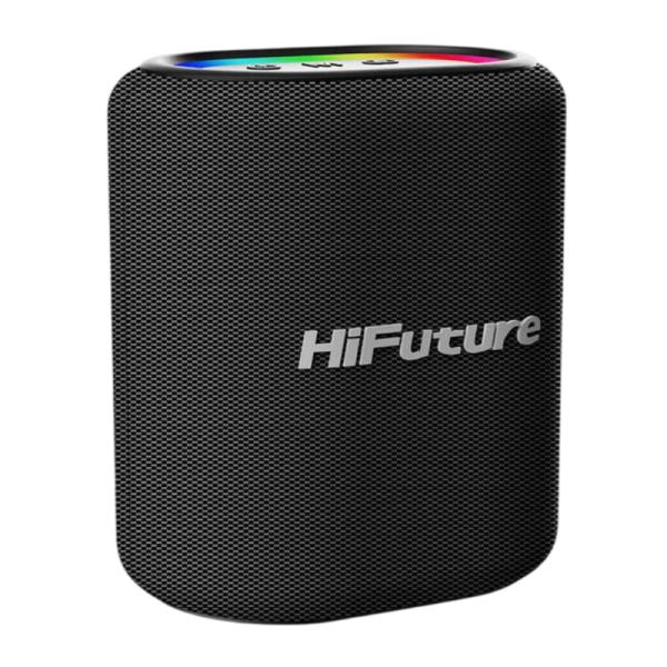 PARLANTE RGB HIFUTURE VOCALIST 100 25W BLUETOOTH CON MICROFONO INALAMBRICO NEGRO